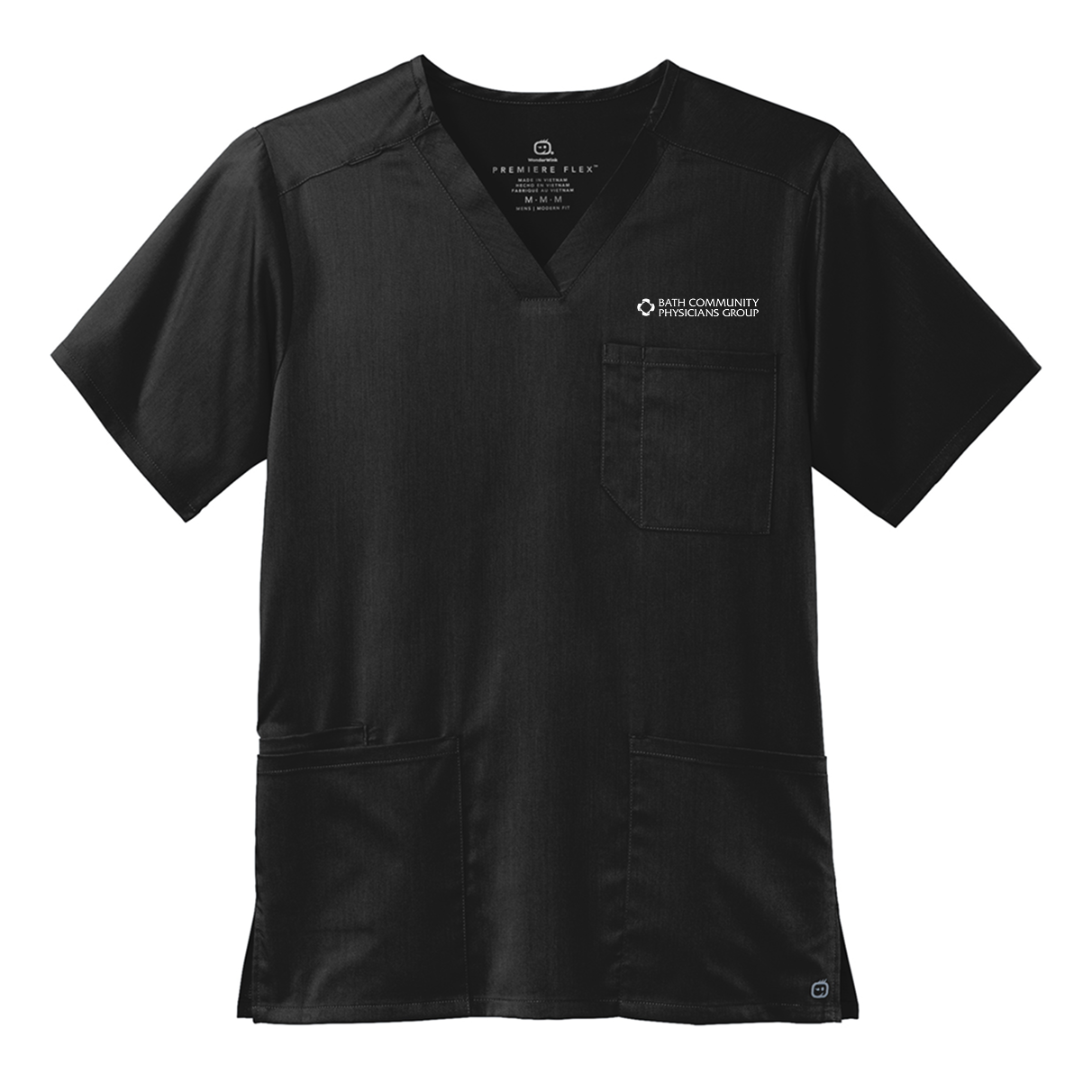 Wink® Men's Premiere Flex™ V-Neck Top - Physicians Group