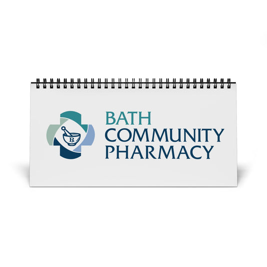 Desktop Calendar (2026 grid) - Pharmacy