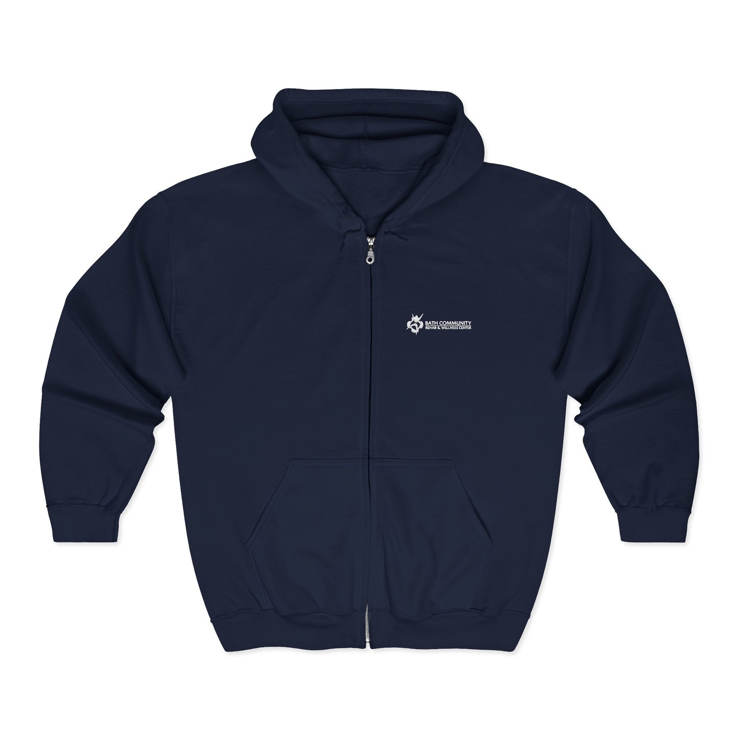 Unisex Heavy Blend™ Full Zip Hooded Sweatshirt (Personalized) - Rehab & Wellness