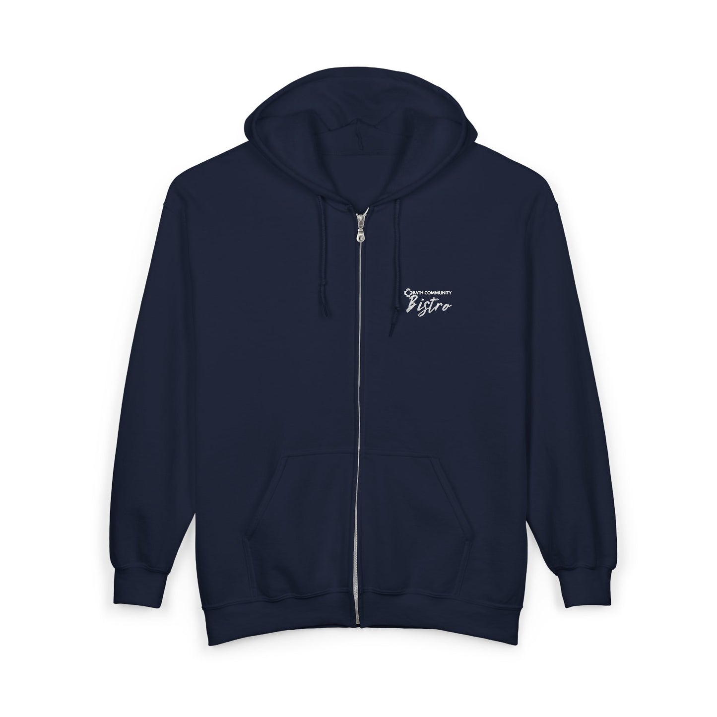 Unisex Heavy Blend™ Full Zip Hooded Sweatshirt (Personalized) - Bistro
