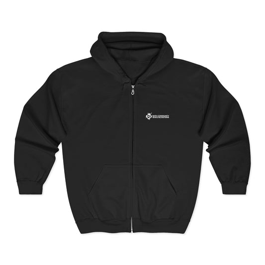 Unisex Heavy Blend™ Full Zip Hooded Sweatshirt (Personalized) - Rehab & Wellness