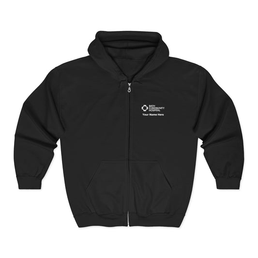 Unisex Heavy Blend™ Full Zip Hooded Sweatshirt (Personalized)