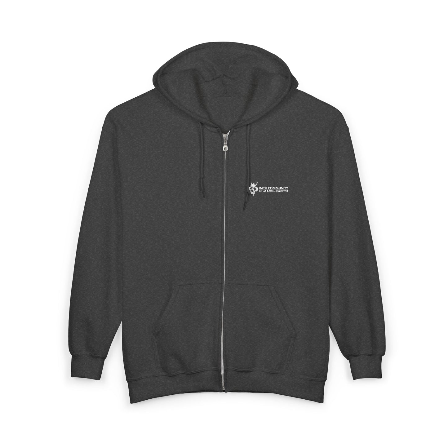 Unisex Heavy Blend™ Full Zip Hooded Sweatshirt (Personalized) - Rehab & Wellness