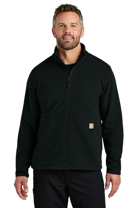 Carhartt® Textured Full-Zip Fleece Jacket - Rehab