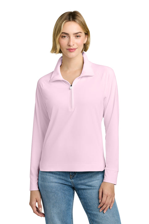 Brooks Brothers® Women’s Luxe Performance 1/4-Zip - Bistro