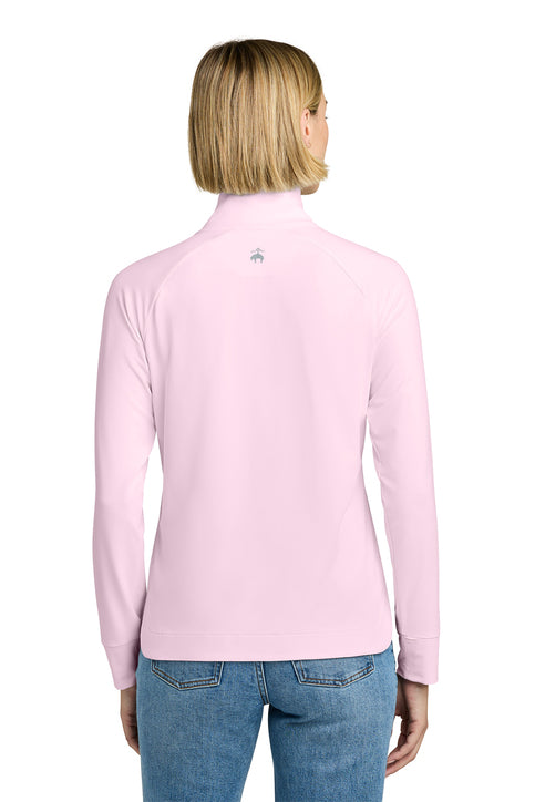Brooks Brothers® Women’s Luxe Performance 1/4-Zip - Bistro