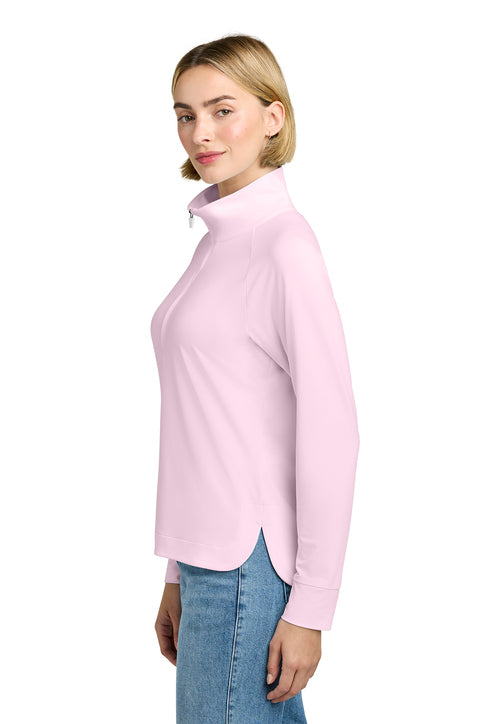 Brooks Brothers® Women’s Luxe Performance 1/4-Zip - Bistro