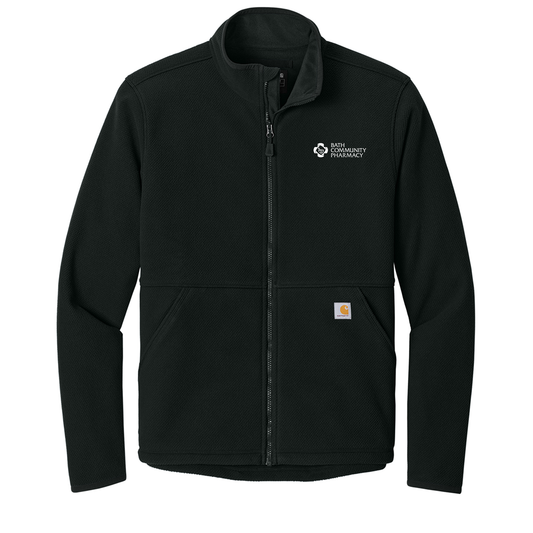 Carhartt® Textured Full-Zip Fleece Jacket - Pharmacy
