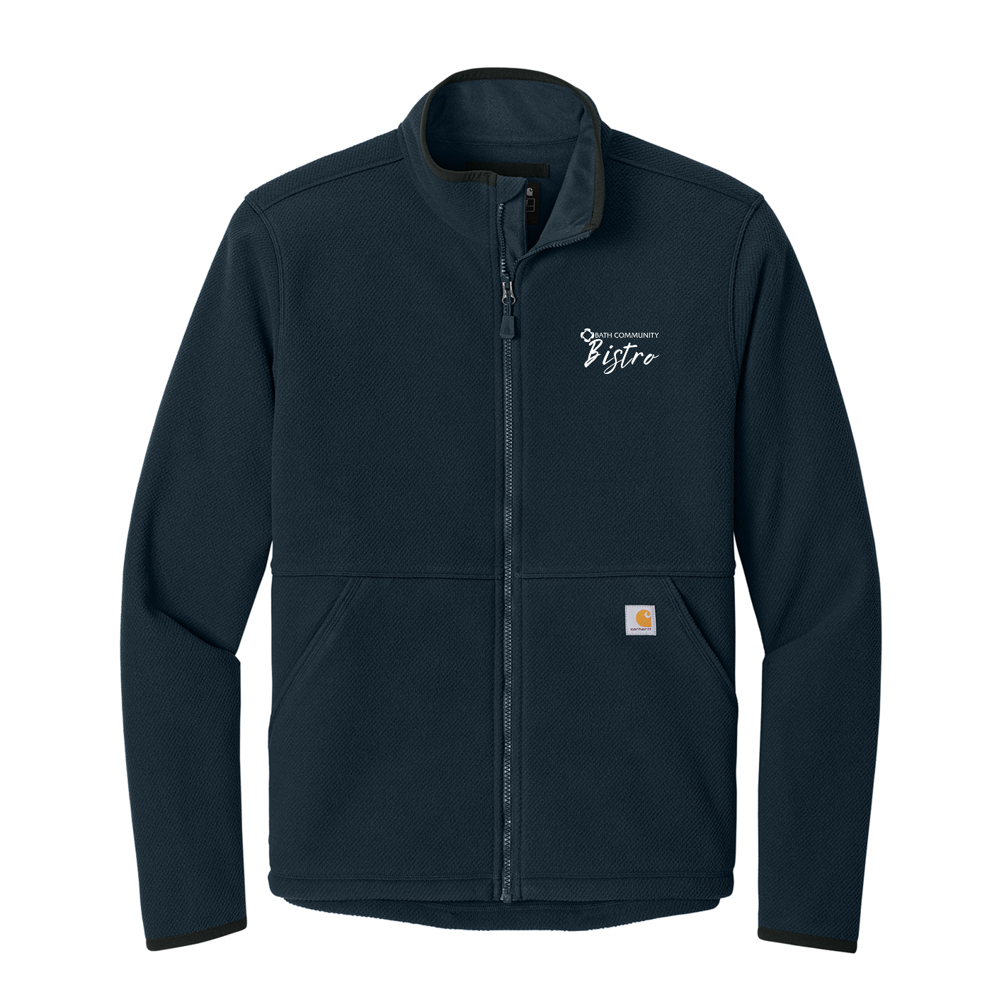 Carhartt® Women's Textured Full-Zip Fleece Jacket - Bistro