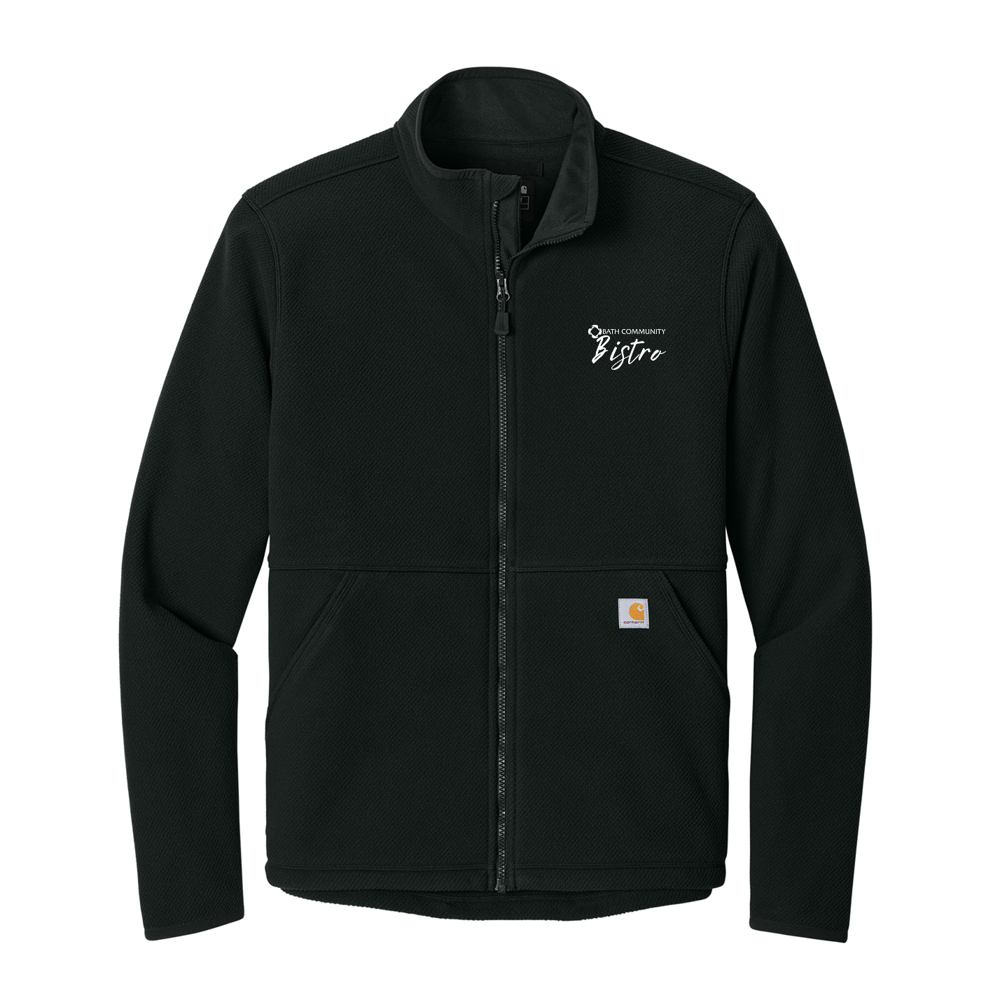 Carhartt® Women's Textured Full-Zip Fleece Jacket - Bistro