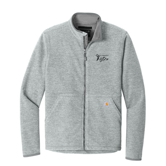 Carhartt® Women's Textured Full-Zip Fleece Jacket - Bistro