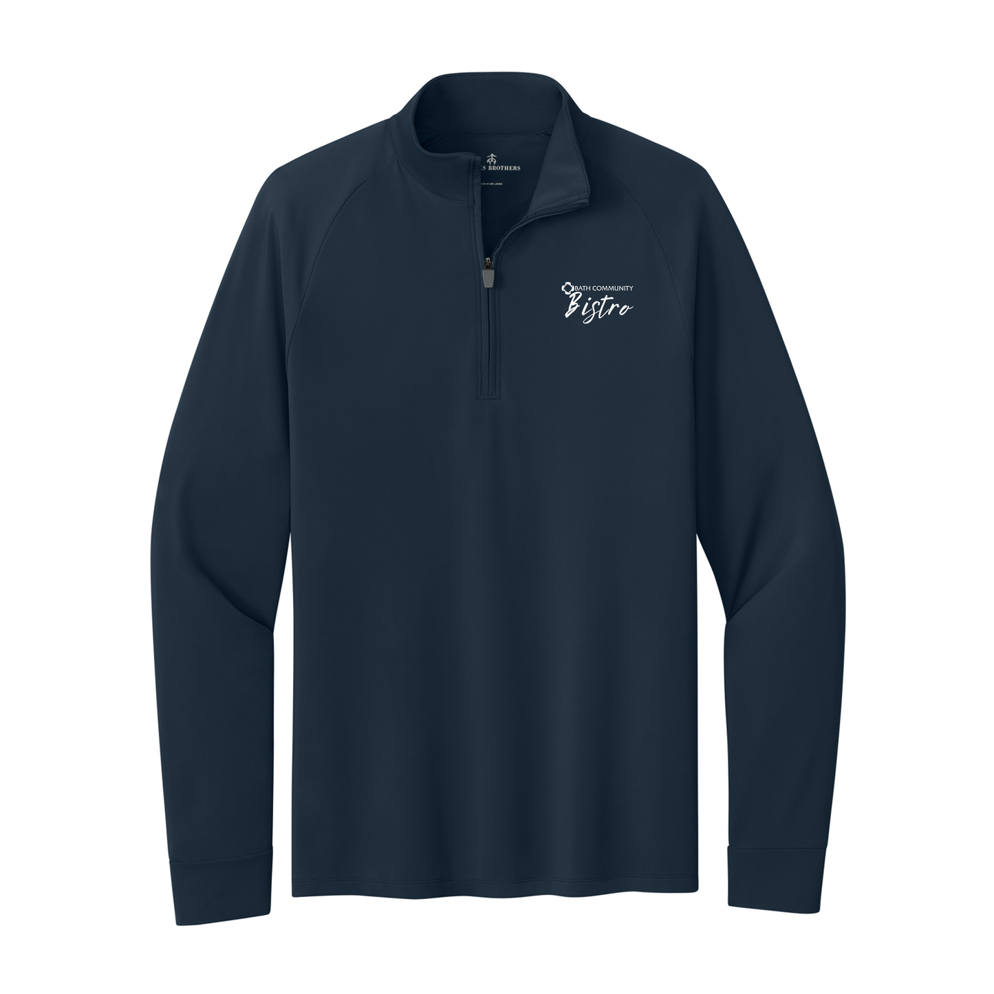 Brooks Brothers® Luxe Performance 1/4-Zip - Bistro