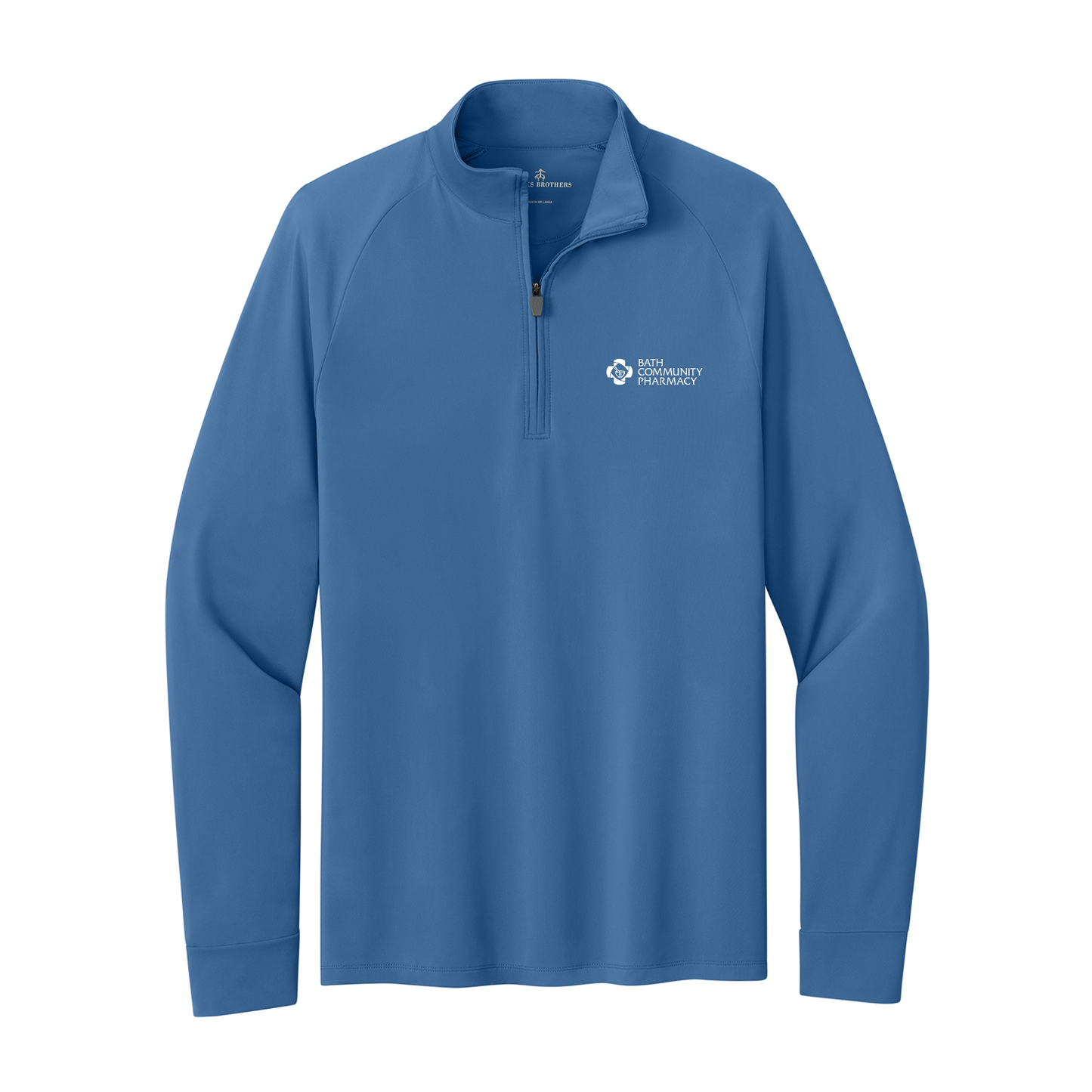 Brooks Brothers® Luxe Performance 1/4-Zip - Pharmacy
