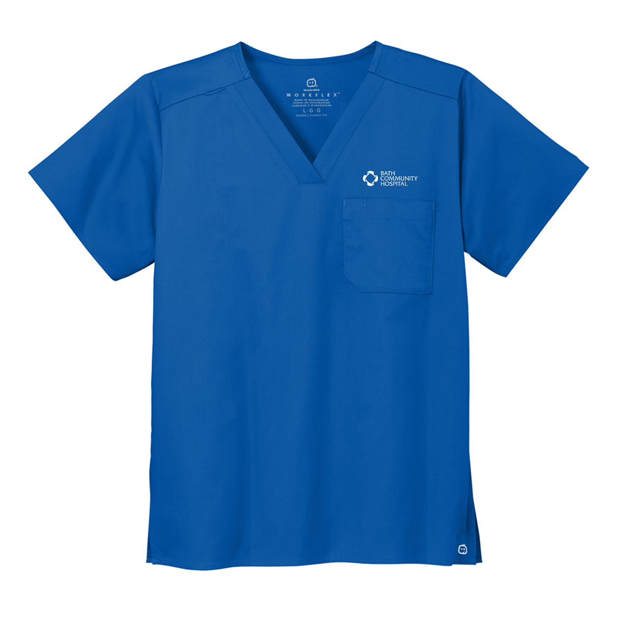 Wink® Unisex WorkFlex Chest Pocket V-Neck Top
