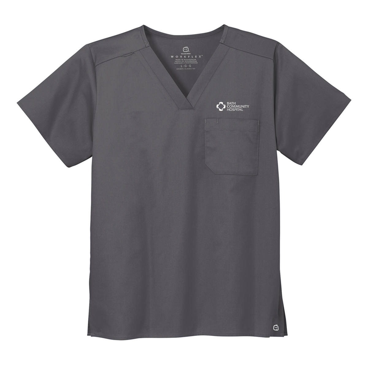 Wink® Unisex WorkFlex Chest Pocket V-Neck Top