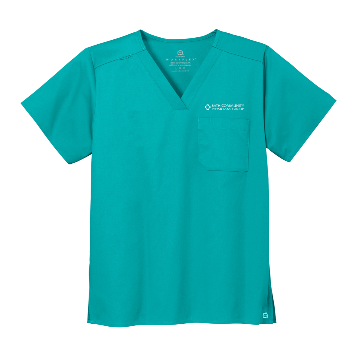 Wink® Unisex WorkFlex Chest Pocket V-Neck Top - Physicians Group