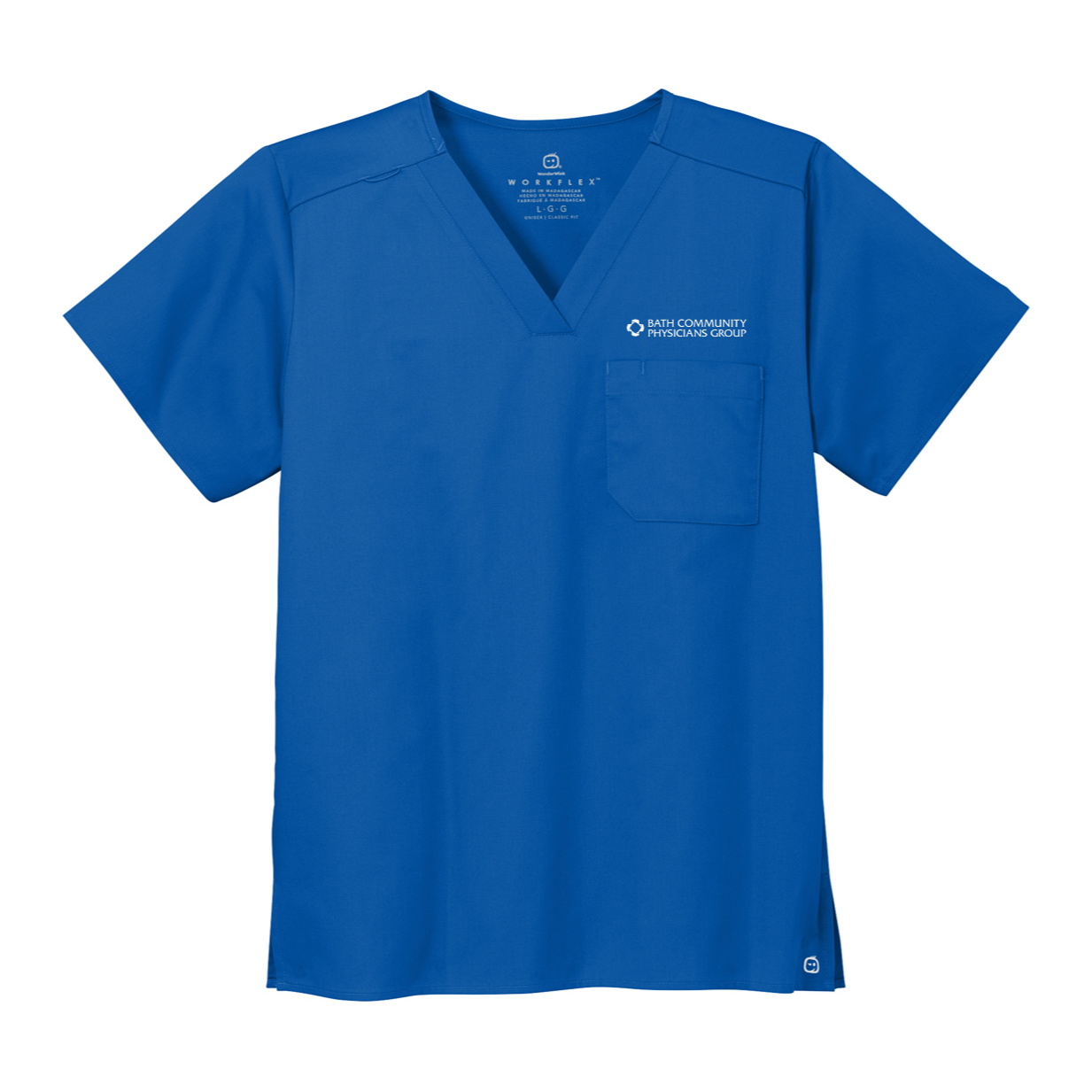 Wink® Unisex WorkFlex Chest Pocket V-Neck Top - Physicians Group