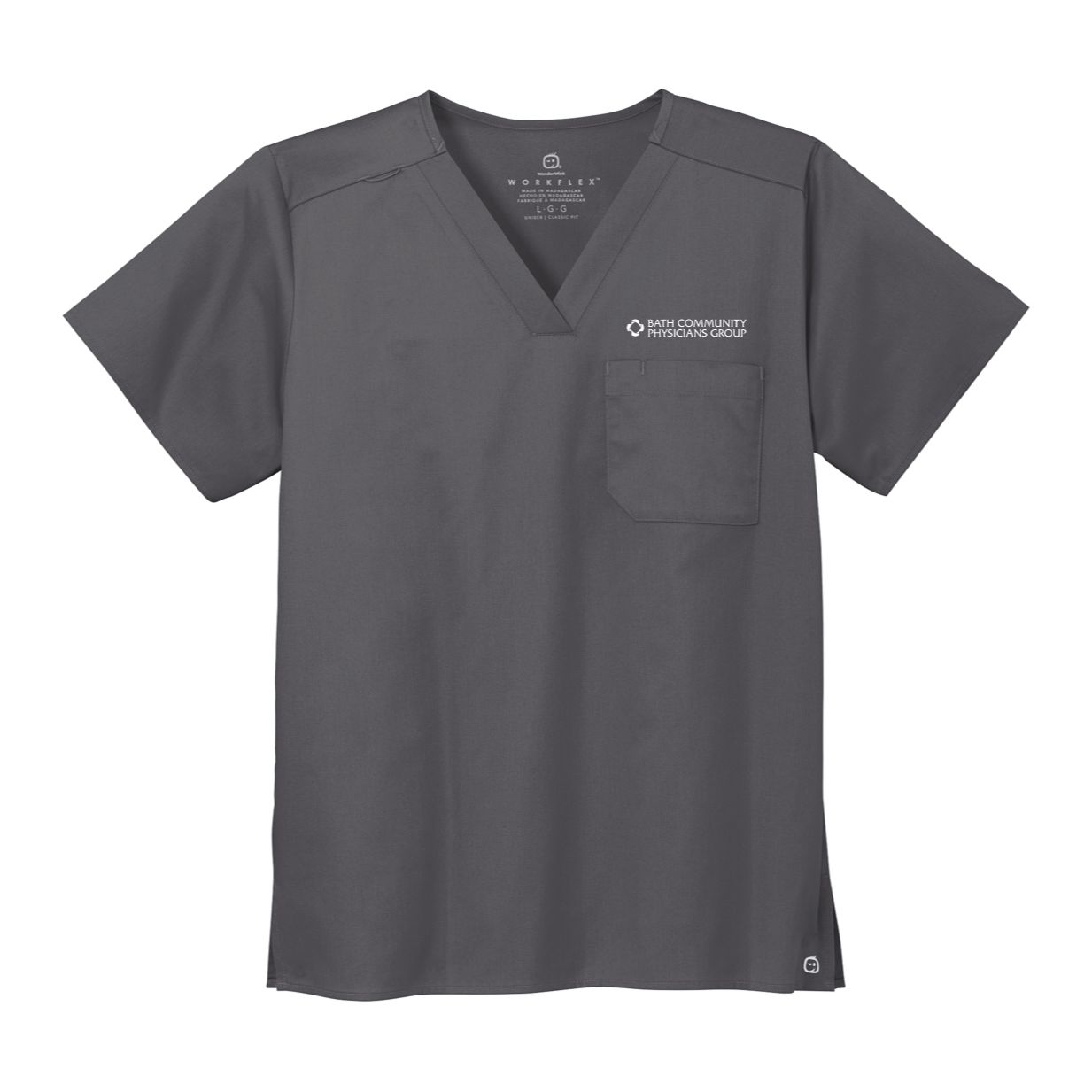 Wink® Unisex WorkFlex Chest Pocket V-Neck Top - Physicians Group