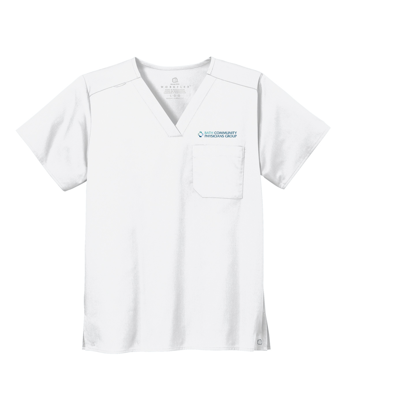 Wink® Unisex WorkFlex Chest Pocket V-Neck Top - Physicians Group