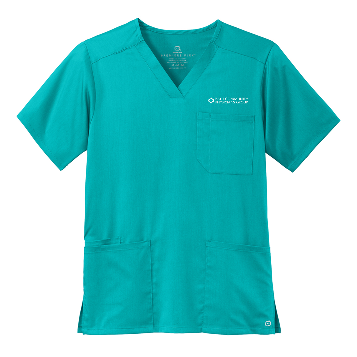 Wink® Men's Premiere Flex™ V-Neck Top - Physicians Group