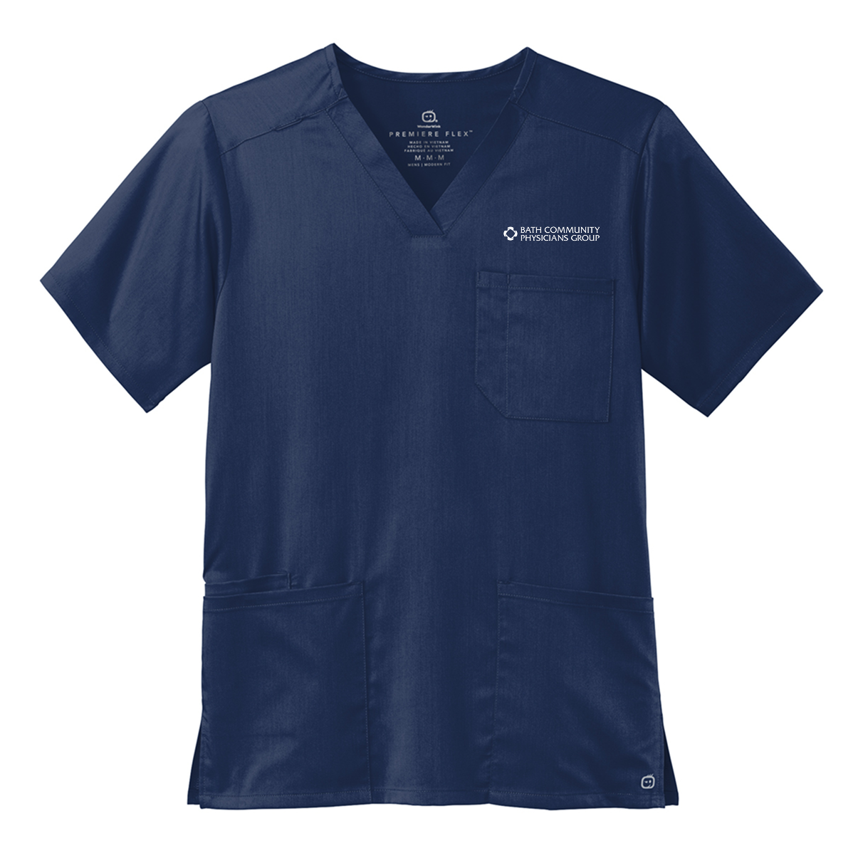 Wink® Men's Premiere Flex™ V-Neck Top - Physicians Group