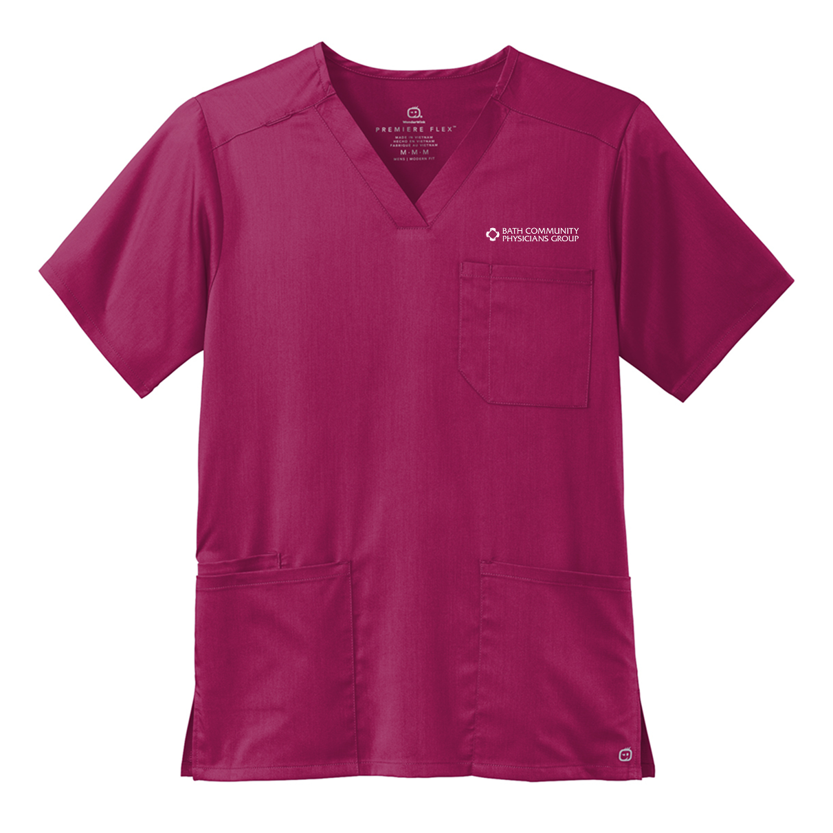 Wink® Men's Premiere Flex™ V-Neck Top - Physicians Group