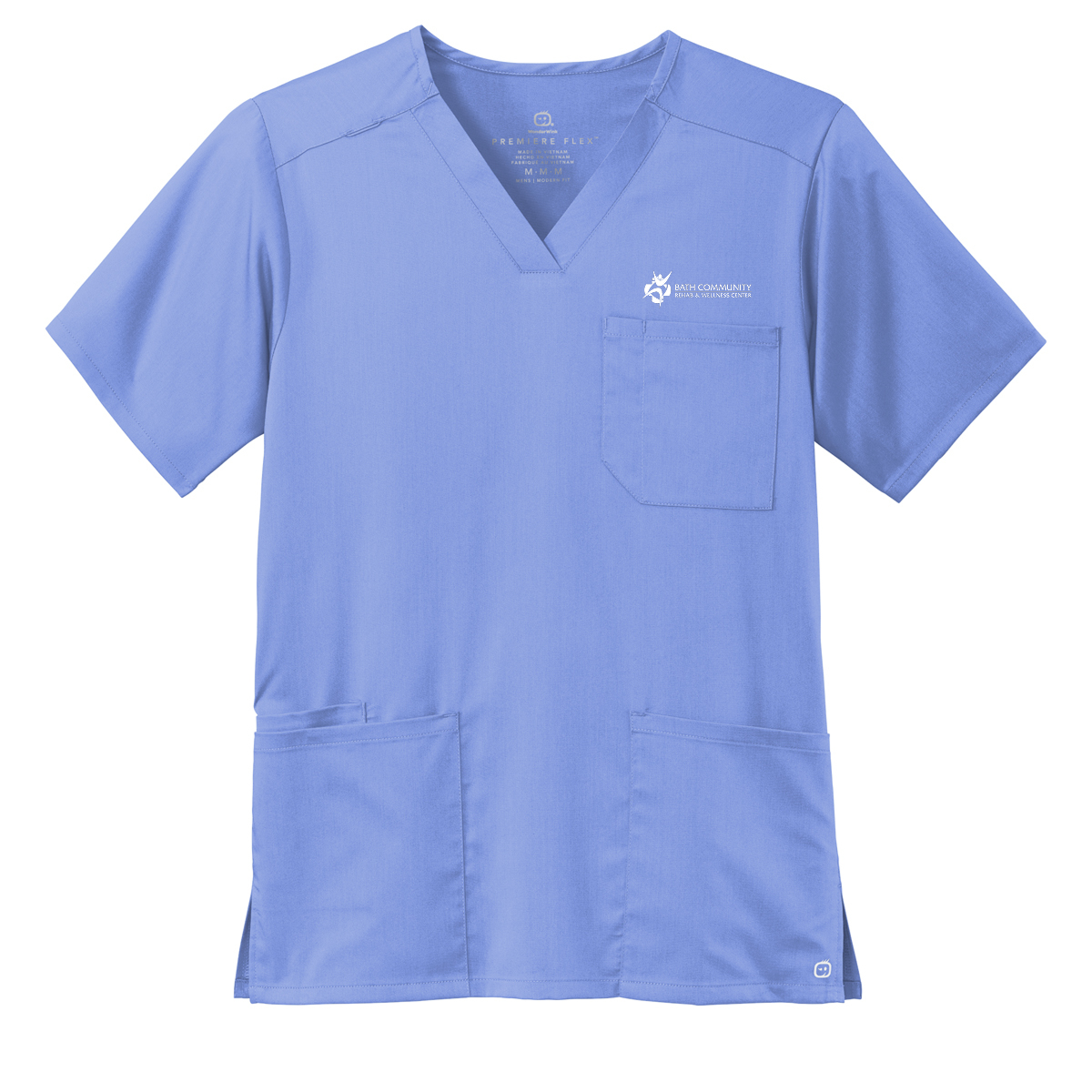 Wink® Men's Premiere Flex™ V-Neck Top - Rehab & Wellness